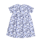 Blue Birds and Flowers-Dress